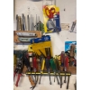 Image 2 : Shop Wall Contents Magnetic Drill Bits Tools Parts  Odds/Ends & More