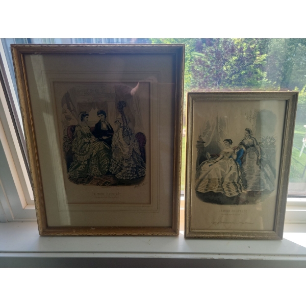Framed Antique Art Prints 17T