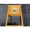 Image 10 : Handcrafted Wooden Wall Clock with Battery Operated Quartz Motor ( 15"W x 31"H)