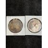 Image 2 :  1967 Canada goose Silver Dollar x2 46.6g .800 Silver