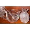 Image 4 : Assorted Crystal Collectible Vases & Dishware -Footed Crystal Vase & More