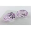 Image 2 : 32.25 ct Certified Pink Kunzite Gemstone Pair Octagon Cut ($16,125 Appraisal)
