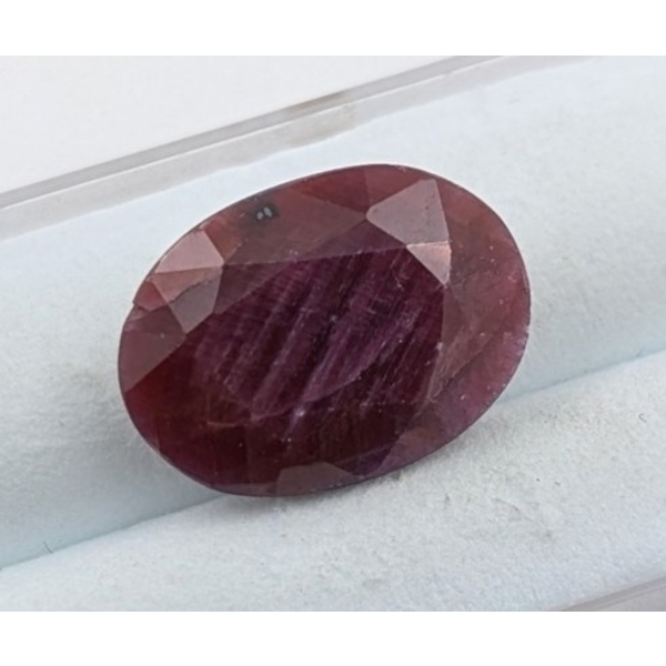 9.74 ct Certified Madagascar Ruby gemstone ($11,200 Appraisal)