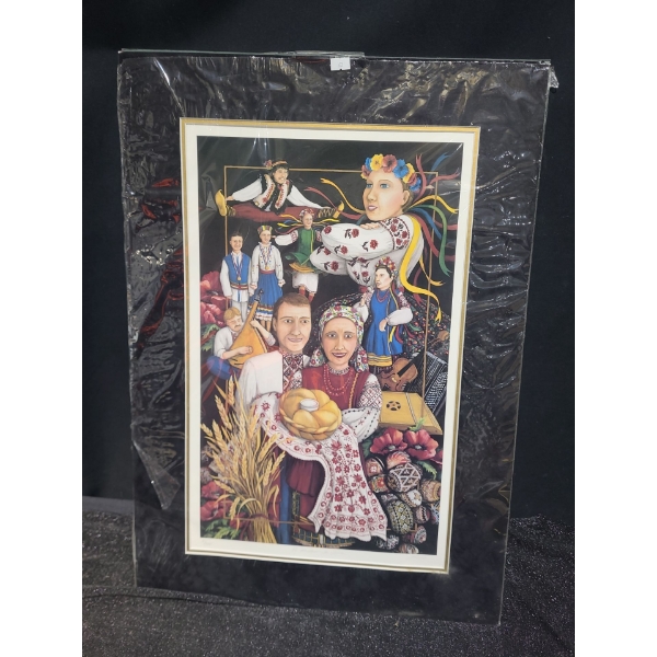 Limited Edition Print 71/325 "A Window in Time", Artist: Nadia Starovoytova, Matted 19 X 27