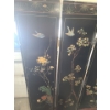 Image 16 : Two Asian Story Painted Panel Room Dividers- Each Divider: 60 W, 72 T- Designs on Both Sides 