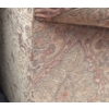 Image 10 : Ornate Oversized Loveseat With Feather Pillows and Cream-Rust Fabric