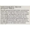 Image 3 : 1998 Canadian 50-Cent Sterling Silver Coin From The "Canadian Sports Firsts" 92.5% Silver 9.3 Grams