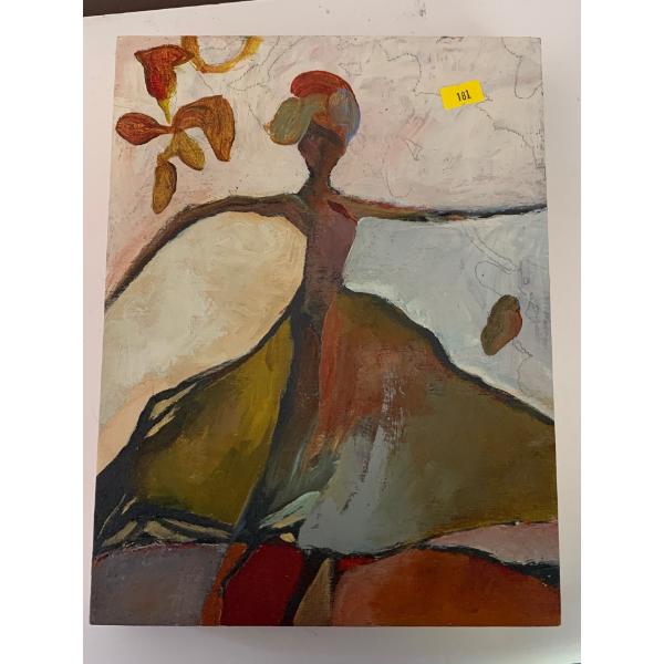 Joanna Drummond Oil On Board Dancer 9 x12 