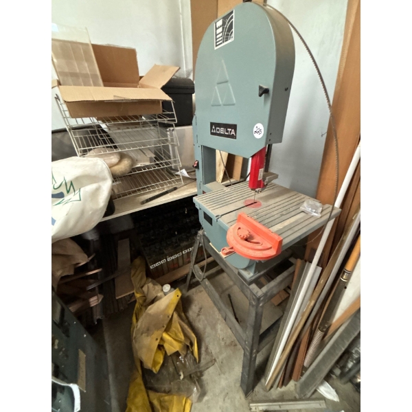 delta Band Saw, and extra blade