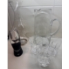 Image 1 : MCM Pinched Glass Pitcher Wine Aerator Carafe Decantor & More
