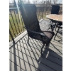 Image 5 : High End patio table & chairs include six chairs, umbrella & tiled table Top amazing condition