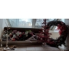 Image 1 : Holiday Decor Including LED Birch Tree, Wreaths, LED Garland & Ornaments