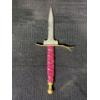 Image 2 : Collection of Forged Steel Daggers, Knives and a Hand Painted Rain Stick