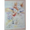 Image 2 : "A Polar Bear's Dream", Artist: Wendy Tosoff, 28/500,Offset Lithograph Framed Under Glass 29 X 37.5 