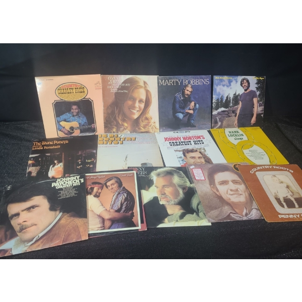 Selection of Country Records: Johnny Paycheck, Kenny Rogers Johnny Cash and More!