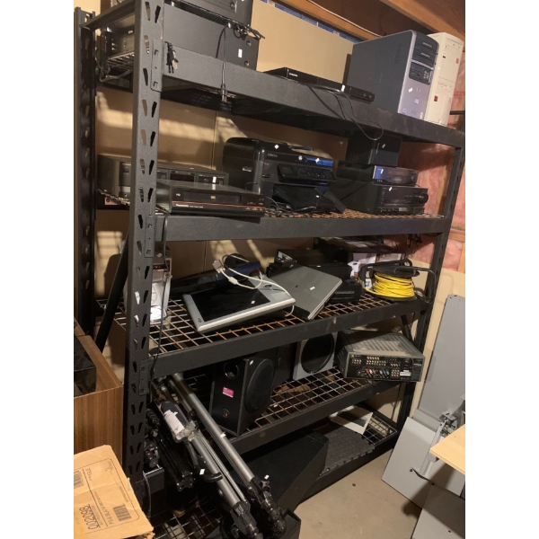 Metal Utility Shelf (Contents Not Included) 70x24x66