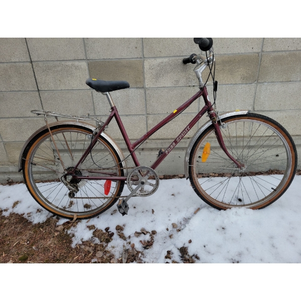 Vintage RALEIGH Free Spirit Commuter Bicycle 