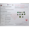 Image 3 :  Emerald gemstone PARCEL 13.8 ct Certified ($20,700 Appraisal)