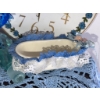 Image 5 : Decorative Dolphin Figurines, Clock, and Tray