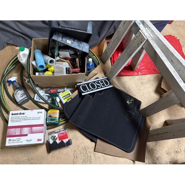 Tool Collection - Painting, Hose, New Fabric Car Mats, Much More 