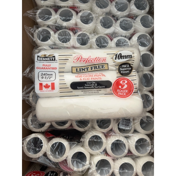 Bulk Lot Bennett and Simms Paint Roller Refills Assorted Types
