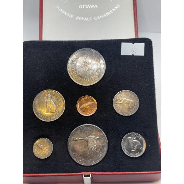 Canada 1867-1967 Canada Confederation Double Dollar Set 