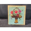 Image 13 : Hand Woven and Hand Painted Folk Art with Antique Jigsaw Puzzle