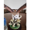 Image 2 : Figurines Including Resin Owl and Chalkware Wall Hangers