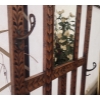 Image 8 : Beautiful Antique Hall Tree and Unique Wooden Storage Box on Stand - Measure's In Description