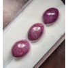 Image 2 : 9.54 ct Certified Untreated Ruby Gemstone Parcel Oval Cut ($10,750 Appraisal)