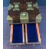 Image 7 : Wood Jewellery Chest with Brass Hardware and Mirror