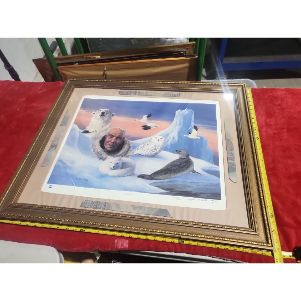 High Arctic by Laurelle Macy (25" x 20" Before Frame)