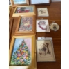 Image 3 : Holidays Art Collection - Prints, Needlepoint (Largest is 7x9.5)
