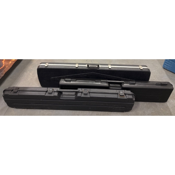 Trio Of Firearm Hard Cases- High Strength All Weather Waterproof Pelican Cases