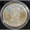 Image 3 :  2007 50-Cent Golden Forget-Me-Not Coin 92.5% Silver 9.3 Grams