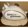 Image 5 : Collectible Harley Davidson Piggy Cookie Jar & Mug w/Ostrich Mexican Folk Art Sculpture