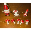 Image 6 : Scandinavian Christmas Decorations - Carousel Candle Holders Angel Chimes & more