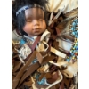 Image 3 : Exquisite Indigenous Beaded Doll w/ Baby, Duck House Collectable (27in Tall) w/ Pair of Prints 