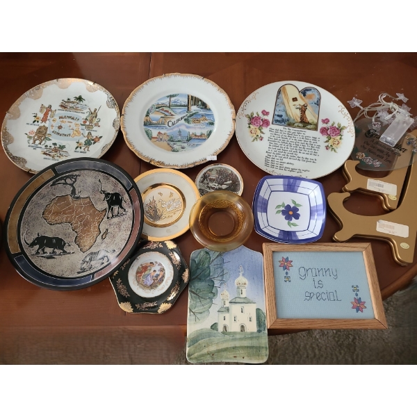 Plates and Small Bowls, California Plate 10 Diameter