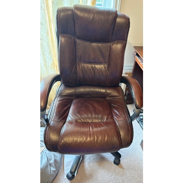 Comfortable Brown Office Chair, Chair ONLY 