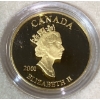 Image 3 : 2001 First Canadian Postage Stamp Sterling Silver 24K Gold Plated Coin & Stamp Set