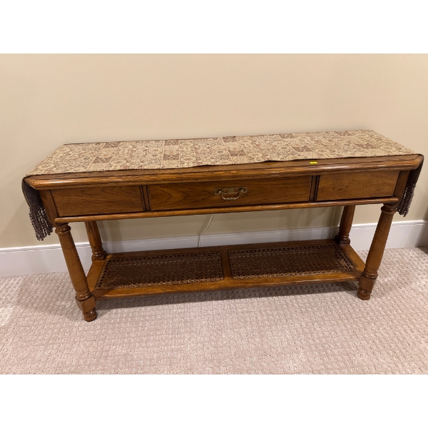 Long Wooden Console Table - 14W, 51D, 23T 