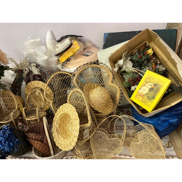 wicker basket collection