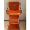 Image 2 : Antique Orange High Chair with Original Graphics