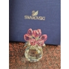 Image 4 : Three Swarovski Crystal Floral Figurines with Original Boxes