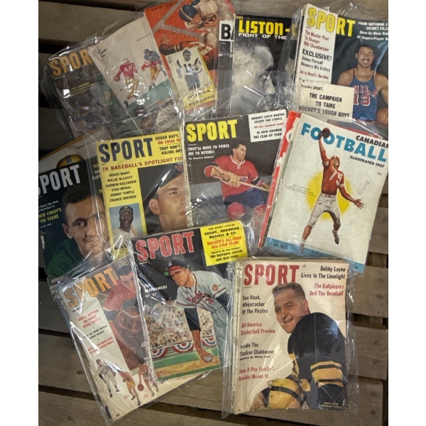 Collectible Sport Magazines From the 1950's
