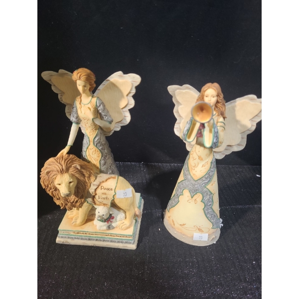 Element's Peace On Earth & Harmony Angel Statues