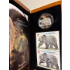 2004 $8 Great Grizzly - Pure Silver Coin and Stamp Set