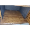 Image 3 : Coffee Table w/ Shelf and Middle Storage Cupboard 53 W, 21 D, 17 T