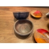 Image 2 : Vietnamese Red Lacquer Saucer, African Wooden Bowls, Ikinobo plate, Vietnamese Water Puppet